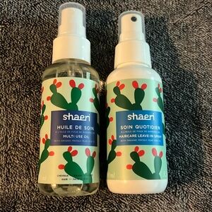 Shaeri hair care kit- multi use oil and leave-in spray with organic oil